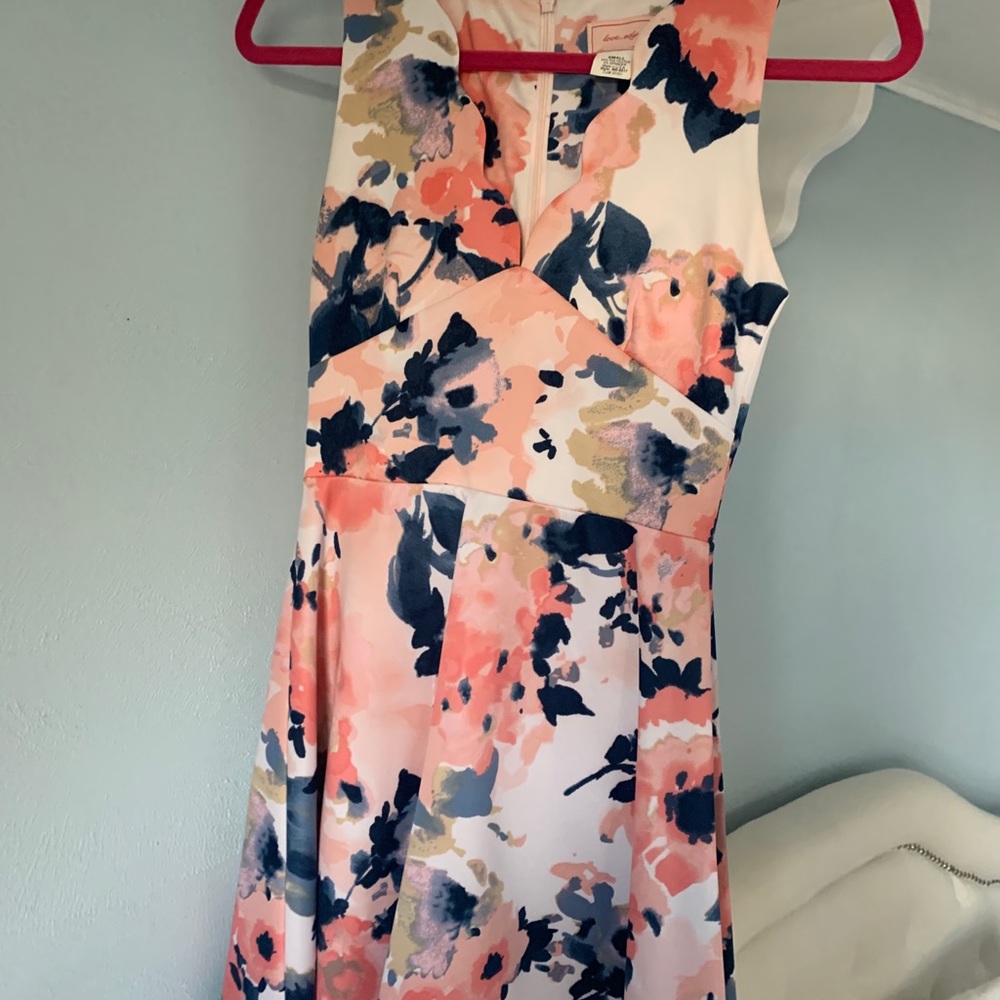 Flattering Floral Dress